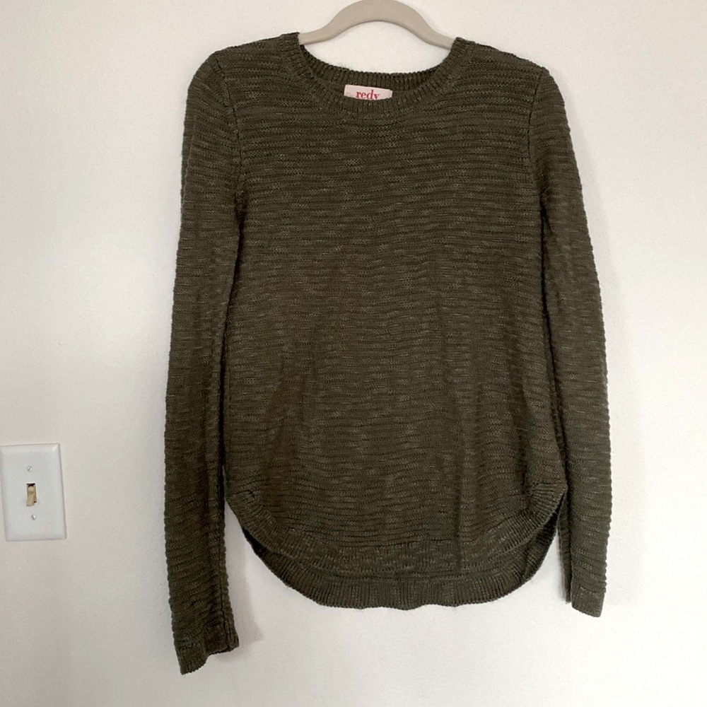 Army green sweater - Redy Brand - size small